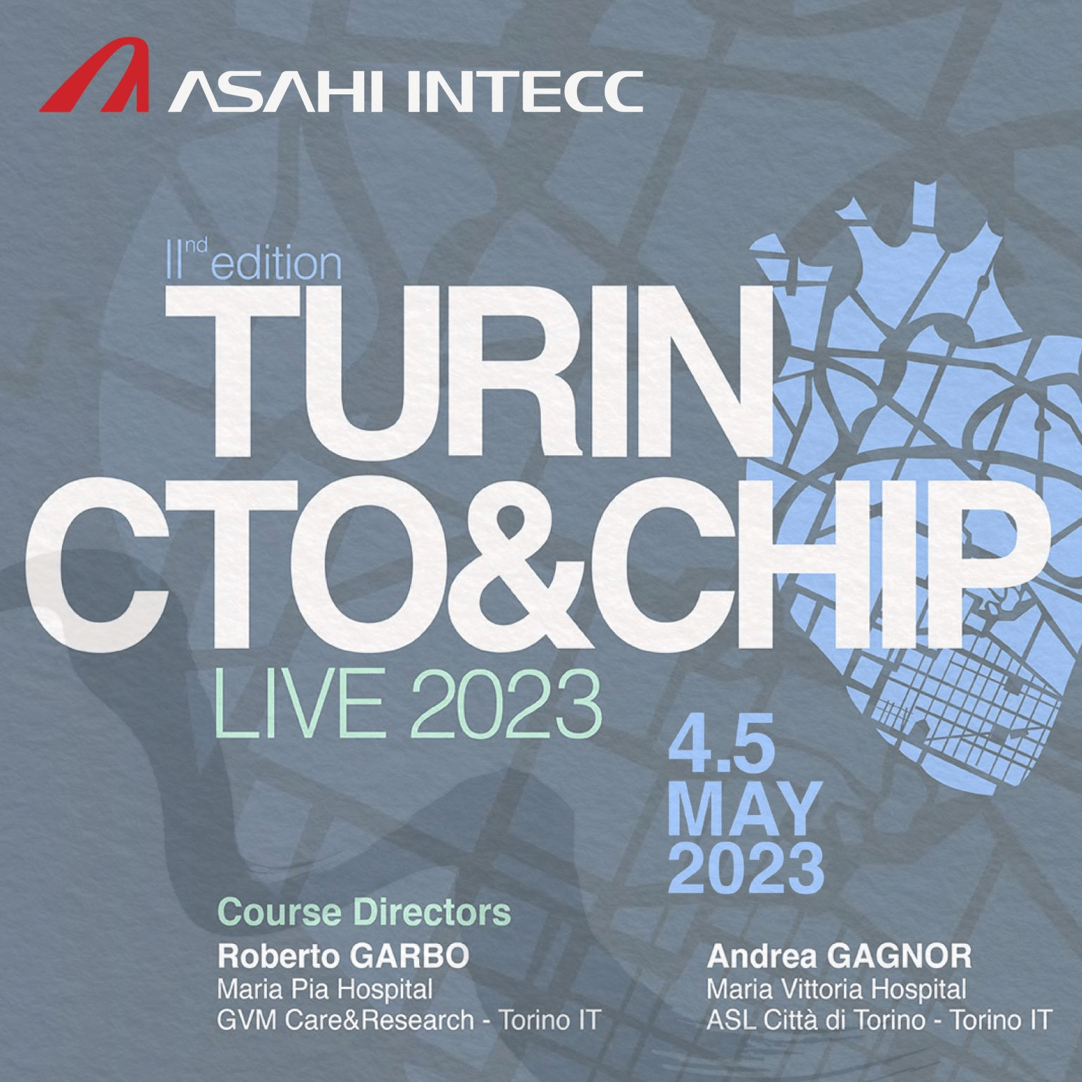 Join #AsahiIntecc at #TurinCTO on May 4th – 5th and discover the latest advancements in interventional #cardiology!