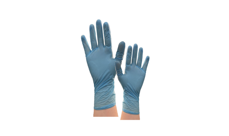 Medical gloves vinyl+nitrile, non-sterile
