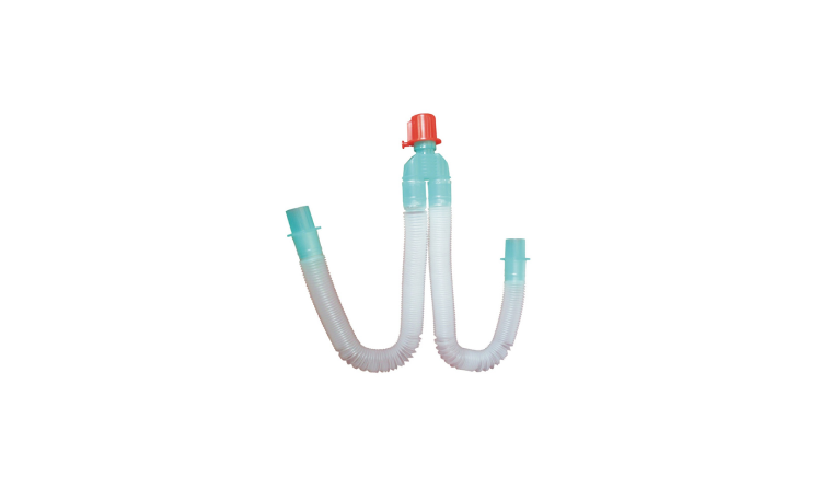 Pharyngeal-shaped breathing tube
