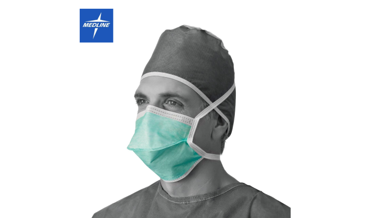 Duckbill-Style Surgical Face Mask with Ties