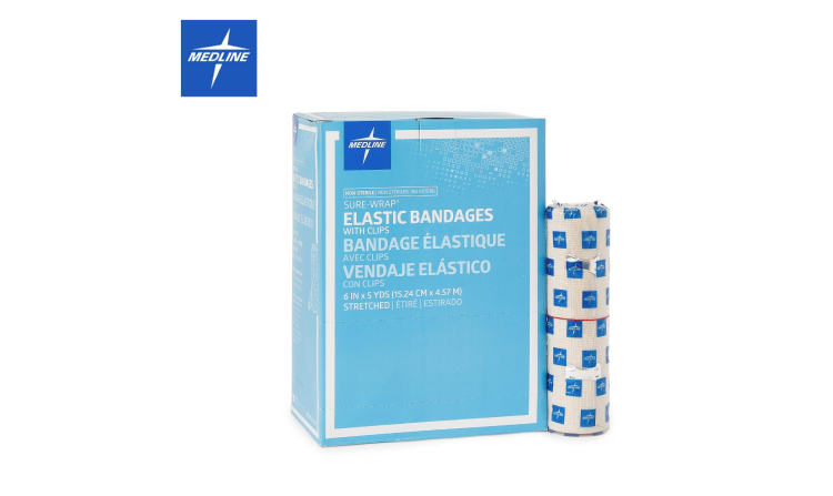 Medline Sure-Wrap Nonsterile Elastic Bandages