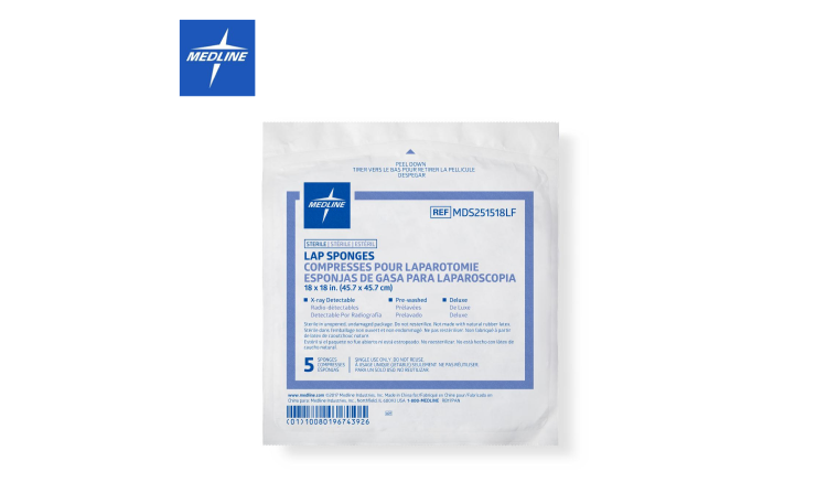 Medline X-ray Detectable Lap Sponges