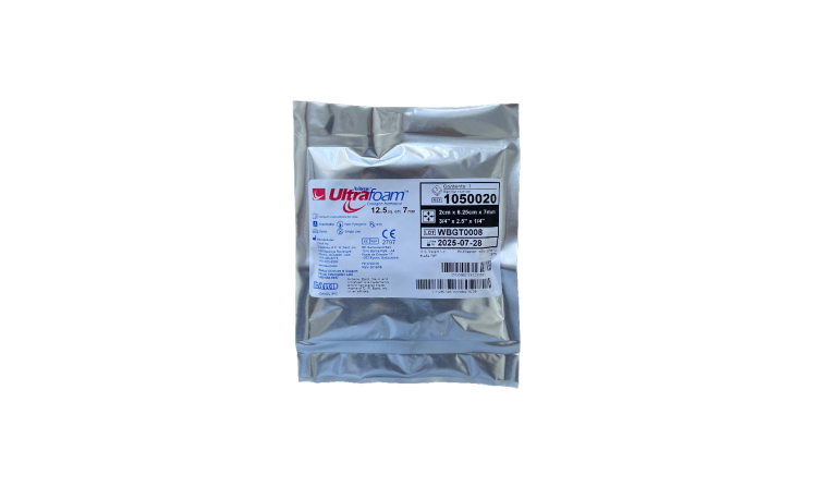 Hemostatic sponge Avitene 6.25cm x 2cm x 0.7mm BD Medical, USA