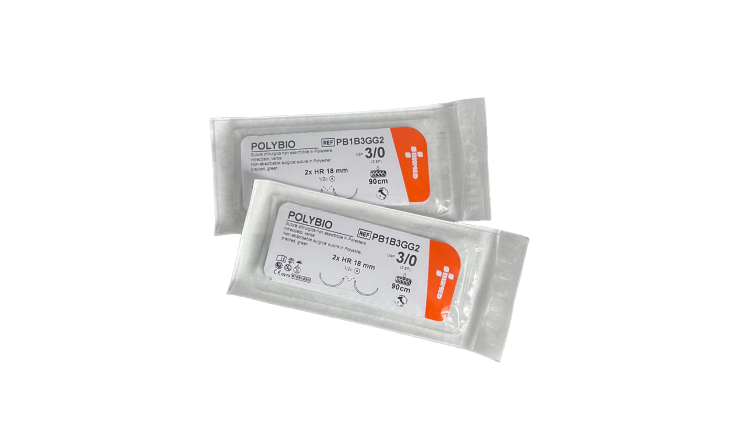 Surgical suture non-absorbable Polybio(Ethibond) 3-0